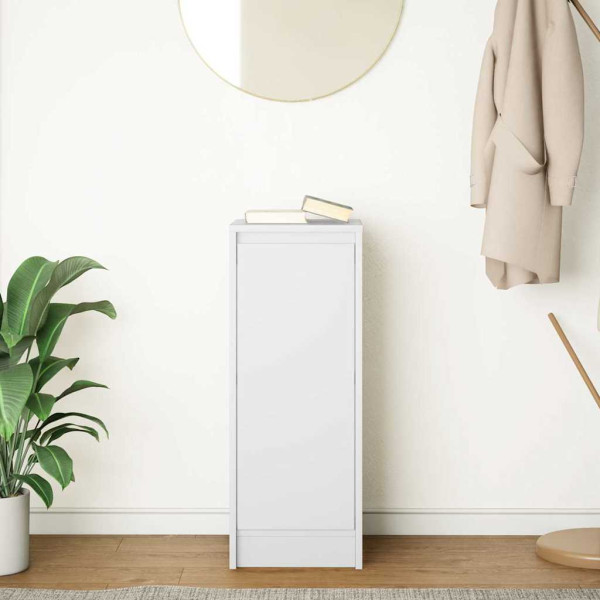 Aparador blanco 29.5x34x76 cm madera de ingeniería M 3