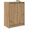 Aparador Artisan Roble 57x34x76 cm Madera de ingeniería 4