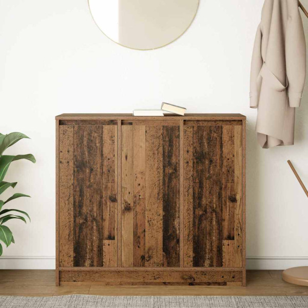 Aparador de madera vieja 85x34x76 cm madera de ingeniería M 3