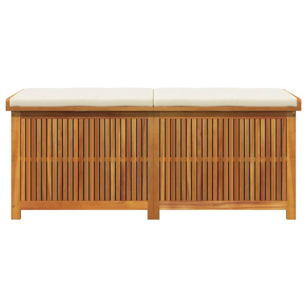 Cojines para exterior 150x50x60.5 cm madera maciza acacia M 5