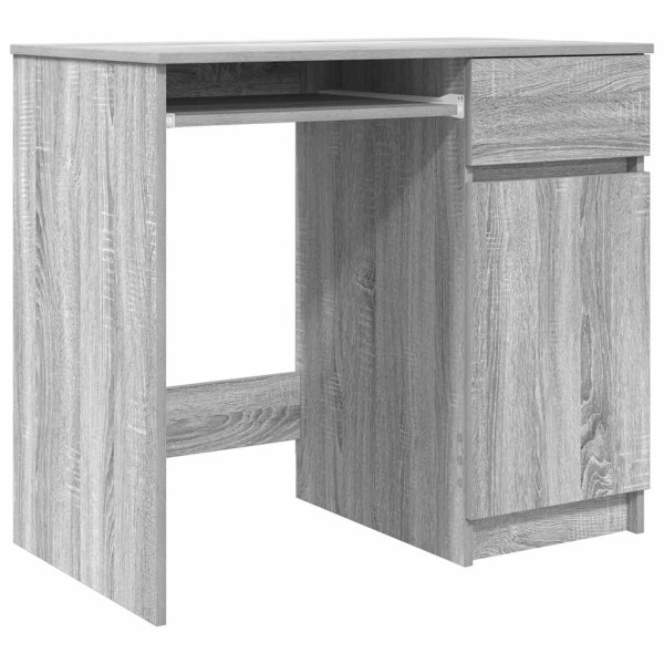 Escritorio Sonoma gris 86x49x76 cm madera de ingeniería M 2
