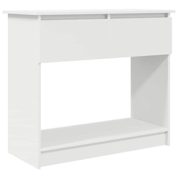 Mesa consola com gavetas 85.5x38.5x74.5 cm branco M 2