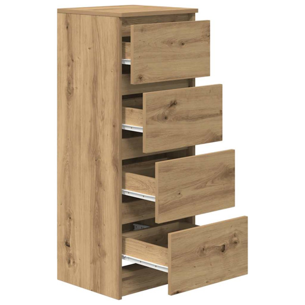 Aparador Artisan Roble 37.5x35x99 cm Madera de ingeniería M 5