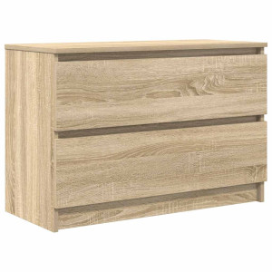 Mueble de TV roble Sonoma 80x35x54 cm madera de ingeniería H