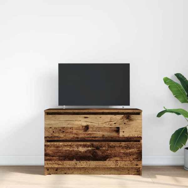 Mueble de TV de madera antigua 80x35x54 cm Madera de ingeniería M 3