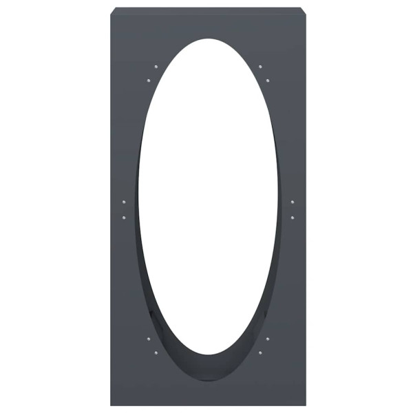 Suporte para lenha 50x23x100 cm aço laminado a frio antracite M 5