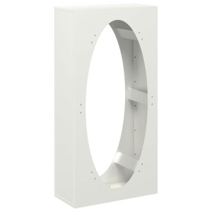 Suporte para lenha 50x23x100 cm aço laminado a frio branco H