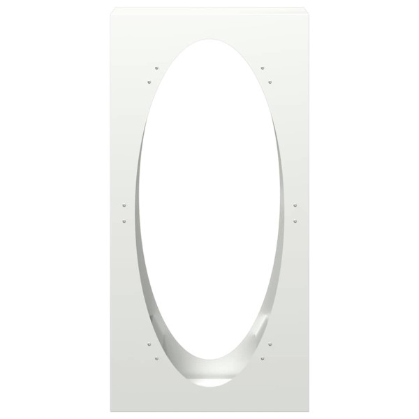 Suporte para lenha 50x23x100 cm aço laminado a frio branco M 5