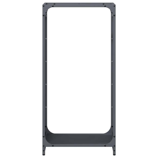 Suporte para lenha 44x28x90 cm aço laminado a frio antracite M 5