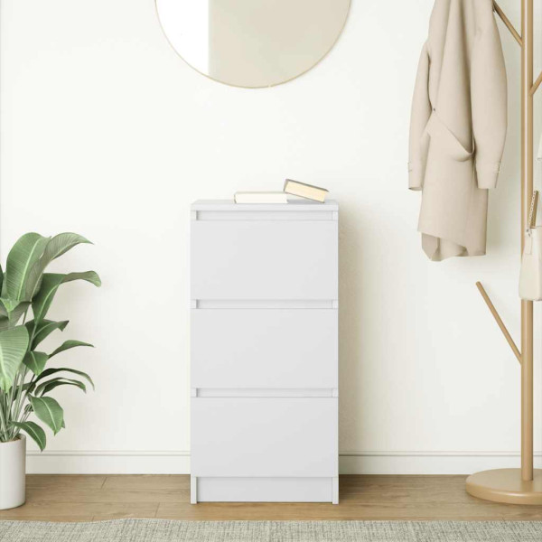 Branco montagem 37.5x35x76 cm de madeira de engenharia M 3