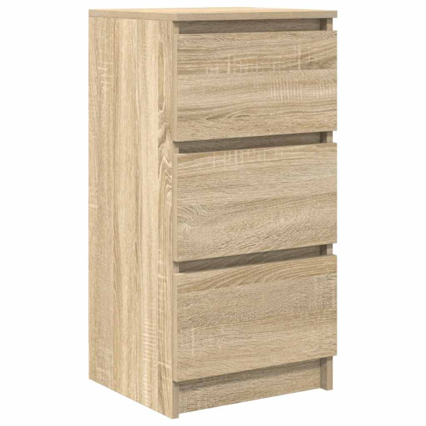 Aparador roble Sonoma 37.5x35x76 cm madera de ingeniería M 2