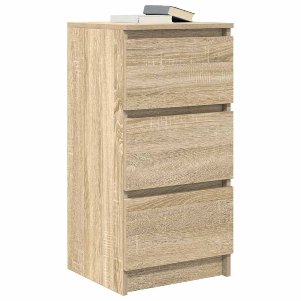 Aparador roble Sonoma 37.5x35x76 cm madera de ingeniería M 4