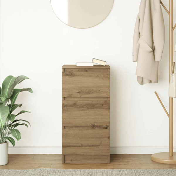 Aparador Artisan Roble 37.5x35x76 cm Madera de ingeniería M 3