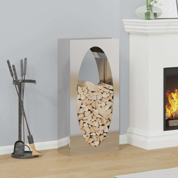 Leñero 50x23x100 cm Stainless Steel D