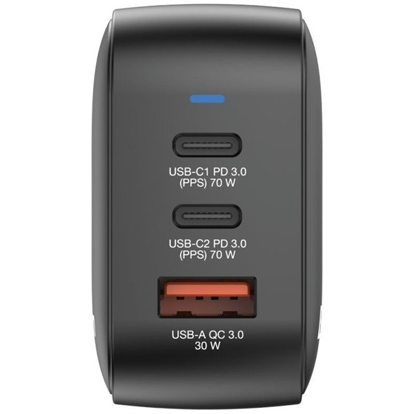 Cargador de Pared Universal Verbatim Mini GaN Wall Charger negro M 3