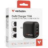 Cargador de Pared Universal Verbatim Mini GaN Wall Charger negro 4