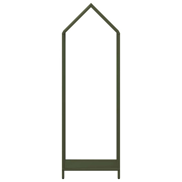 Suporte para lenha aço laminado a frio verde azeitona M 5