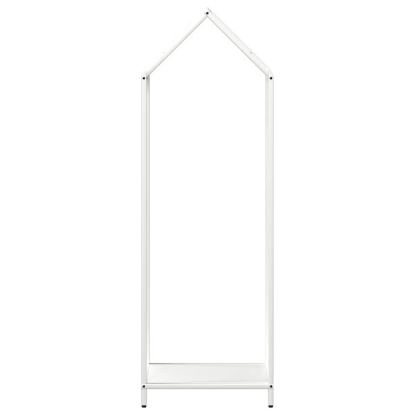 Suporte para lenha 40x25x120 cm aço laminado a frio branco M 5