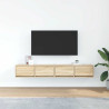 Muebles de TV 2 uds Roble Sonoma 80x31x25.5cm Madera ingeniería 3