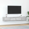 Muebles de TV 2 uds madera ingeniería gris Sonoma 80x31x25.5 cm 1