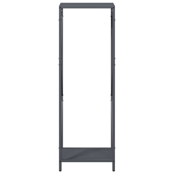 Suporte para lenha 34x25x100 cm aço laminado a frio antracite M 5