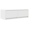 Móvel p/ TV 80x31x25.5 cm derivados de madeira branco 2