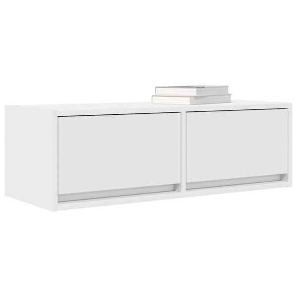 Móvel p/ TV 80x31x25.5 cm derivados de madeira branco M 4