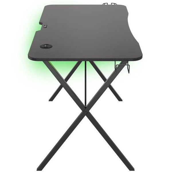 Escritorio gaming LED Genesis Holm 200 RGB negro M 3