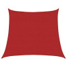 Toldo de vela rojo HDPE 160 g/m² 4/5x4 m 2