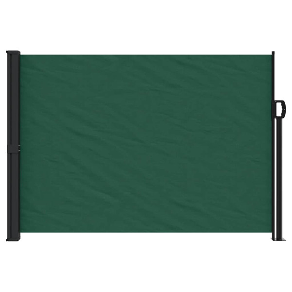 Toldo lateral retráctil verde oscuro 140x300 cm M 3