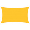 Toldo de vela rectangular HDPE amarillo 160 g/m² 5x8 m 2