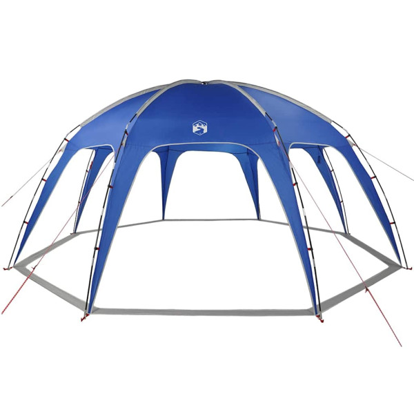 Tenda de festas impermeável azul ciano M 5