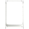 Suporte para lenha 60x28x90 cm aço laminado a frio branco 5