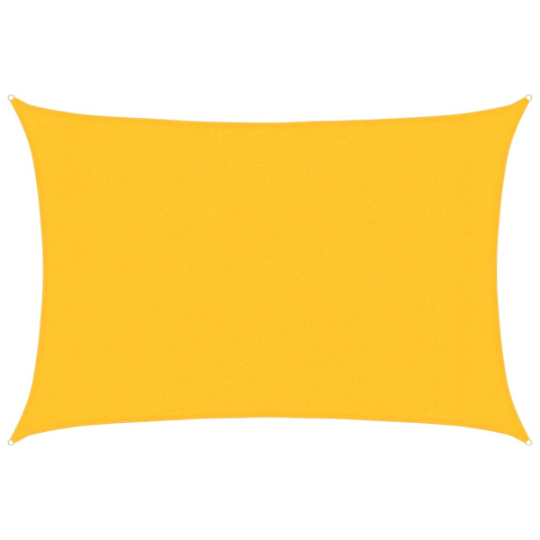 Toldo de vela amarillo HDPE 160 g/m² 3x4.5 m M 2