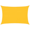 Toldo de vela amarillo HDPE 160 g/m² 3x4.5 m 2