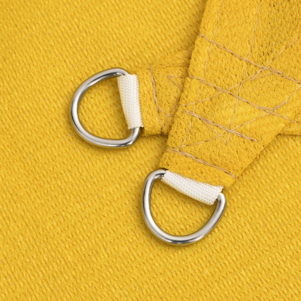 Para-sol estilo vela 160 g/m² 3x4.5 m PEAD amarelo M 5