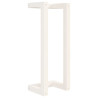 Toallero de madera maciza de pino blanco 23x18x60 cm 2