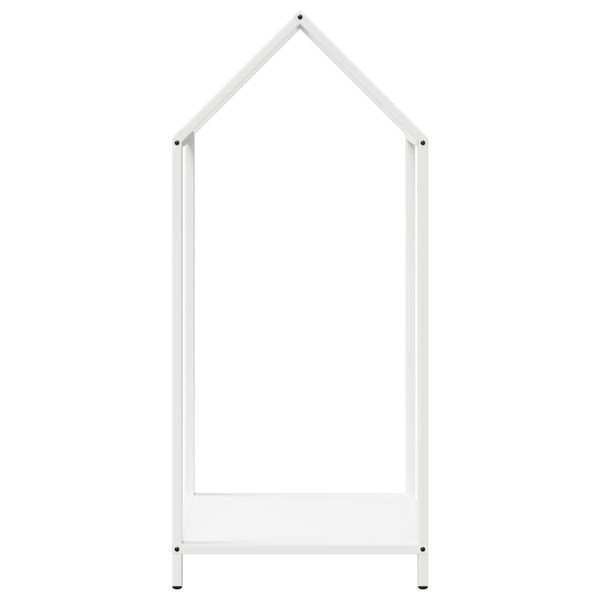 Suporte para lenha 40x25x90 cm aço laminado a frio branco M 5