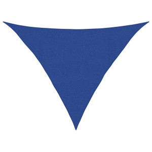 Para-sol estilo vela triangular 160 g/m² 4x4x5.8 m PEAD azul H