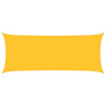 Toldo de vela rectangular HDPE amarillo 160 g/m² 2x4.5 m 2