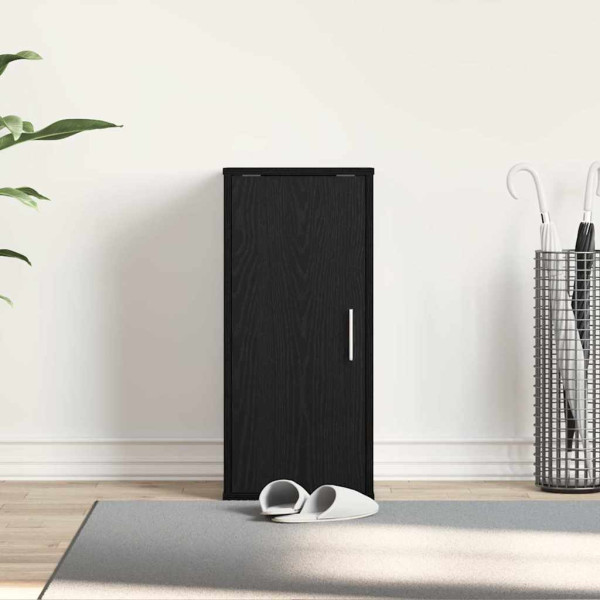 Sapateira 32x35x70 cm derivados de madeira carvalho preto M 3