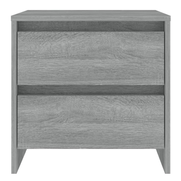 Mesita de noche madera de ingeniería gris Sonoma 45x34.5x44.5cm M 3