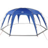 Tenda de festas impermeável azul ciano 5