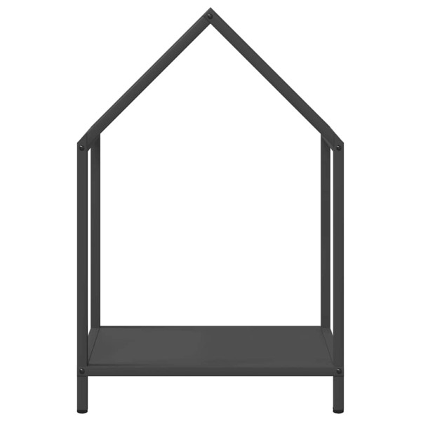 Suporte para lenha 40x25x60 cm aço laminado a frio preto M 5