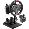 Volante con pedales FR-TEC Grand Chelem MK II negro 1