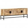 Mueble para TV de madera maciza de mango 140x30x50 cm 1