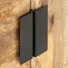 Mueble para TV de madera maciza de mango 140x30x50 cm 2