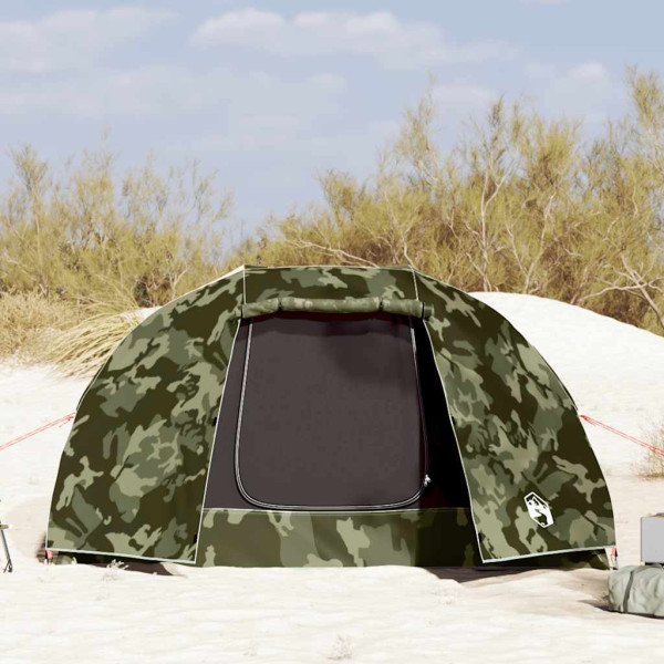 Tenda de pesca para 5 pessoas impermeável camuflagem M 4