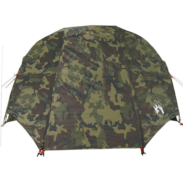 Tienda de pesca para 5 personas impermeable camuflaje M 5