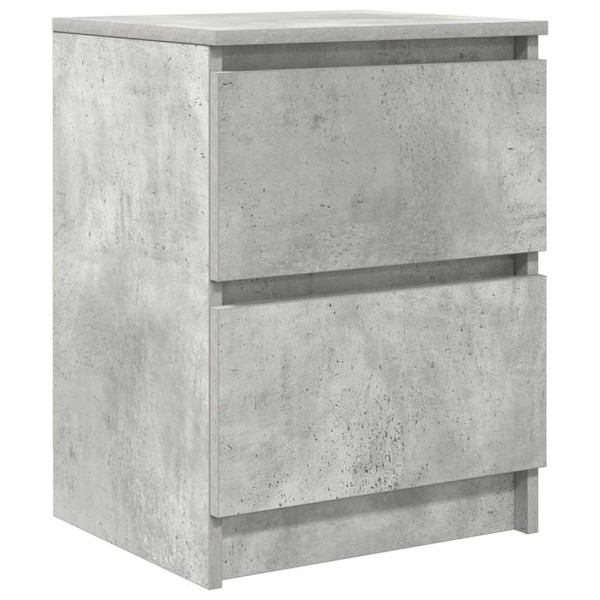 Mueble de TV de madera de ingeniería gris hormigón 40x35x54 cm M 2